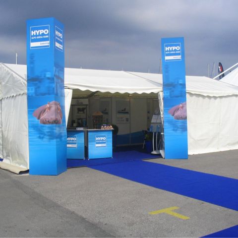 Sejemski šotori, od 6 do 15 m širine